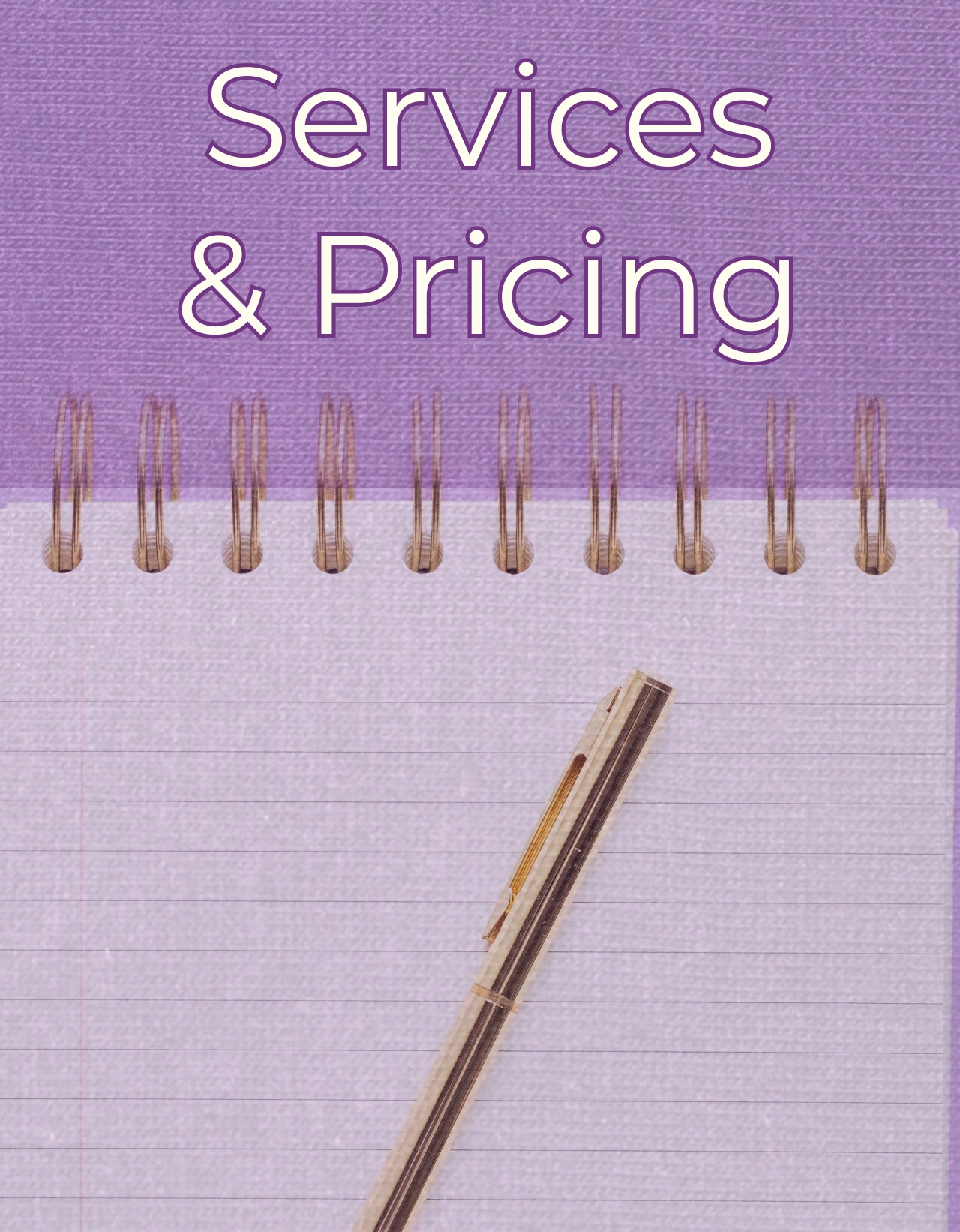 Services and Pricing (link)